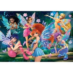 Winx Club Feen 104-teiliges Super Puzzle - Clementoni Bild 2