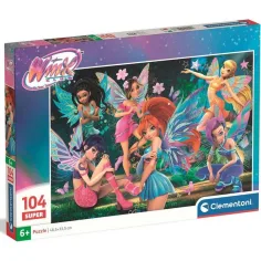 Winx Club Feen 104-teiliges Super Puzzle - Clementoni Bild 1