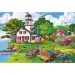 Wood Craft: Sommerhafen Holzpuzzle 500+1 Stück - Trefl Bild 2