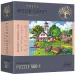 Wood Craft: Sommerhafen Holzpuzzle 500+1 Stück - Trefl Bild 1