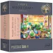 Wood Craft: Strandhaus Holzpuzzle 500+1 Stück - Trefl Bild 1