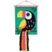 WowBox: Makramee Wanddeko Kreativset mit Tukanmuster Bild 2