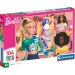 Wunderschöne Barbie-Puppen 104-teiliges Supercolor-Puzzle - Clementoni