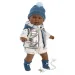 Zareb 42 cm große Puppe mit Geräusch und Schnuller