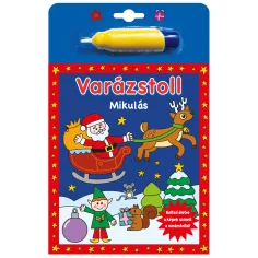 Zauberstift - Nikolaus Malbuch mit Zauberstift